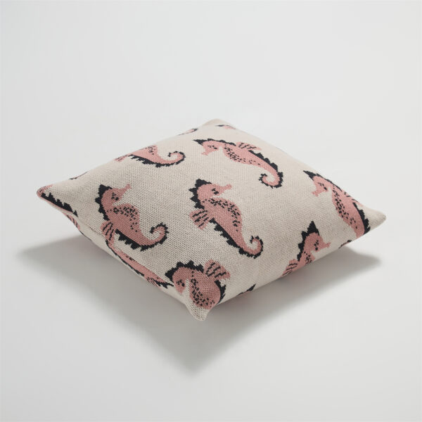 Seahorse pattern Pillow Cover - Image 4