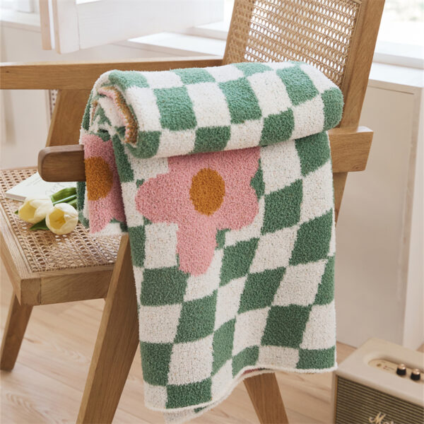 Knitted blanket——Flower Sea - Image 3